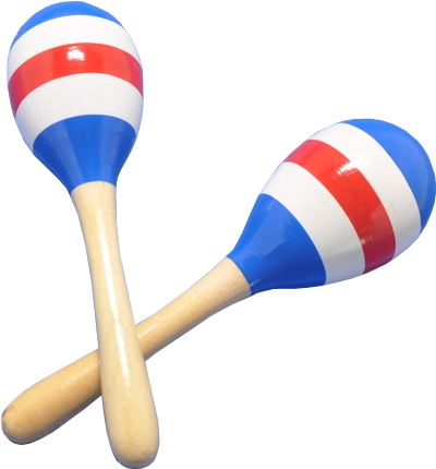 Schoenhut Wood Maracas - Schoenhut Raggs Twinkle Tunes (474x449), Png Download