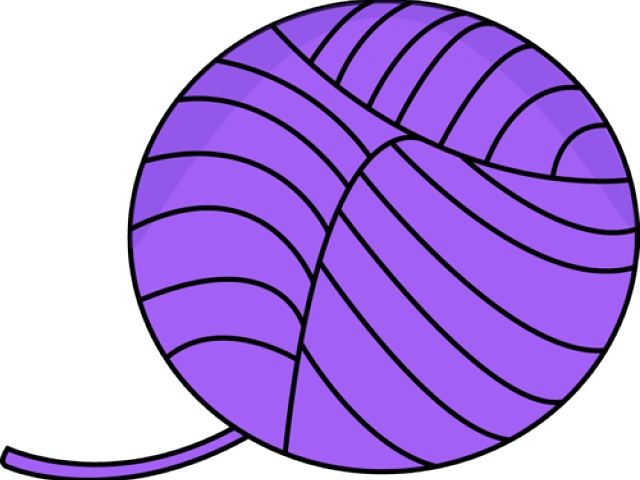 Ball Of Yarn Clipart (640x480), Png Download