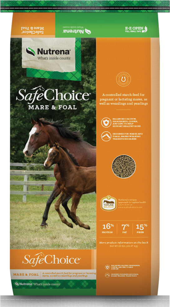 Safechoice Mare & Foal Horse Feed - Safe Choice Horse Feed (1000x1000), Png Download