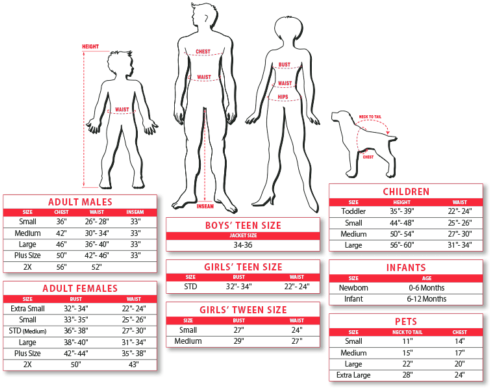 1 Of 3free Shipping Rubie's Deluxe Kids Supergirl Costume - Rubie's Men's Size Chart (500x393), Png Download
