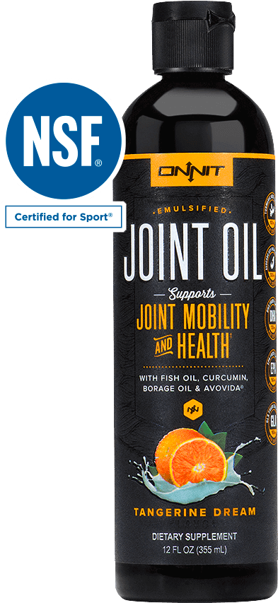 Joint Oil - Onnit Joint Oil - Tangerine Dream (12oz) (735x1000), Png Download
