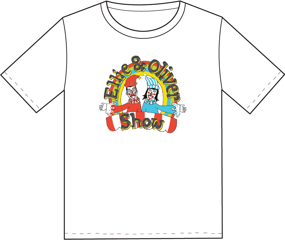 Ellie & Oliver Show T-shirt - Tshirt (1000x841), Png Download
