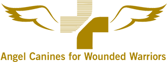 Angel Canines For Wounded Warriors Logo - Angel Canines For Wounded Warriors (360x351), Png Download