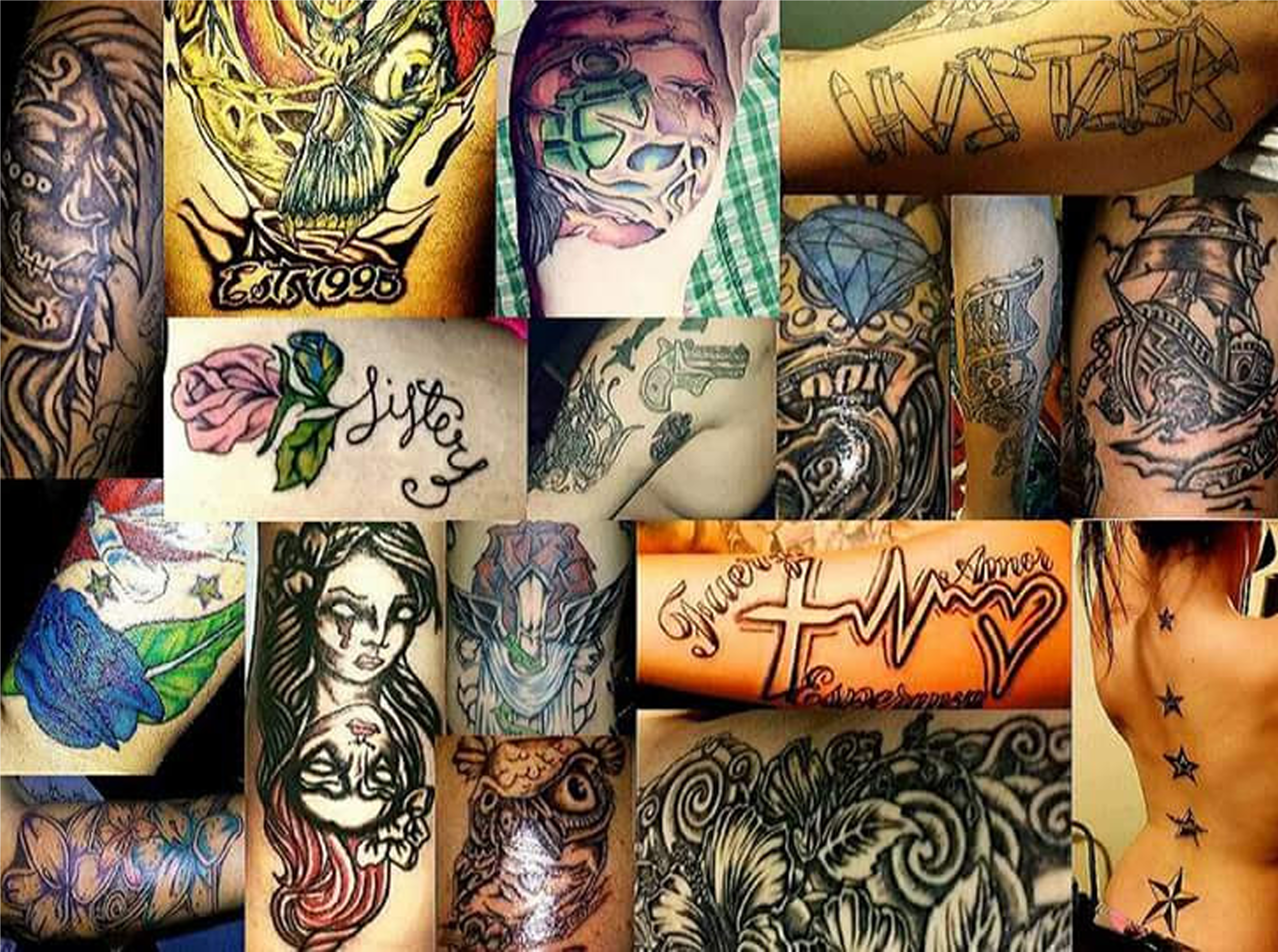 Work - Tattoo (4167x4167), Png Download