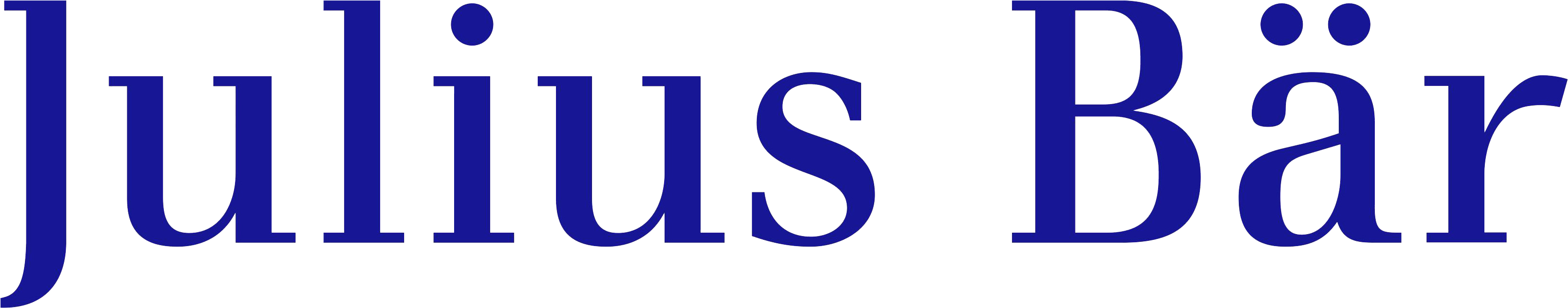 Julius Baer Group Logo - Julius Baer Logo Vector (3262x958), Png Download