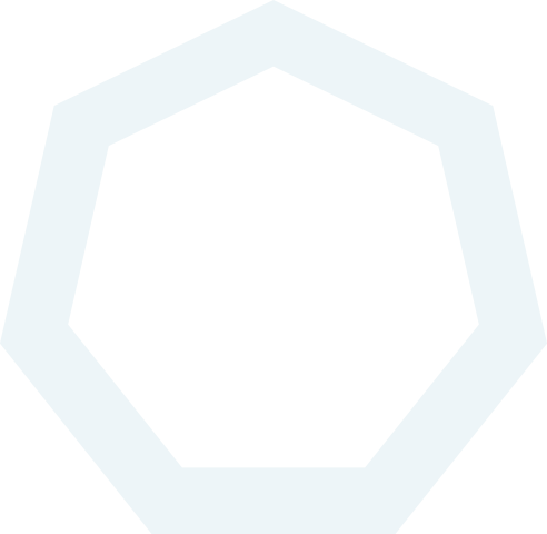 Custom Bg Parallax Heptagon - Illustration (492x480), Png Download
