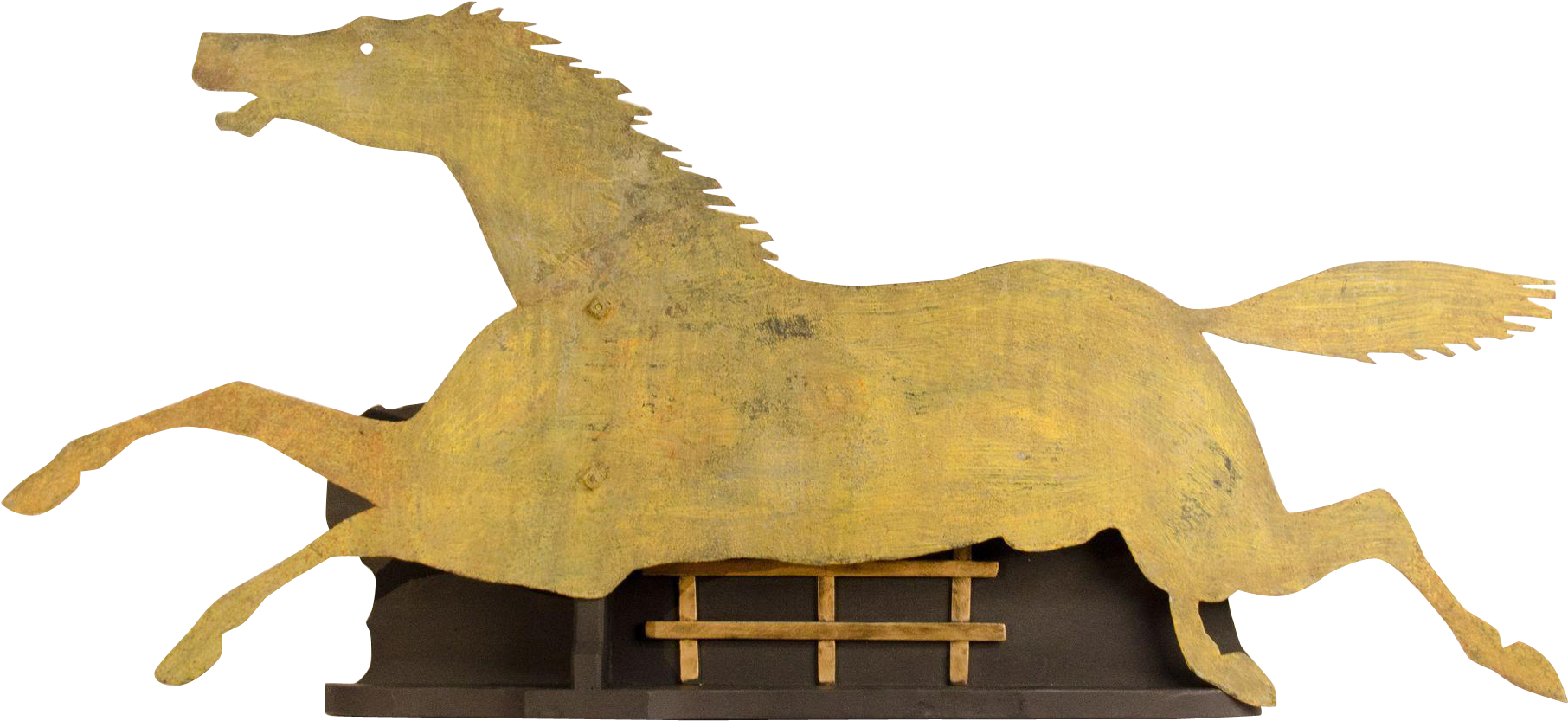 Running Horse Silhouette Weathervane - Stallion (1811x1811), Png Download