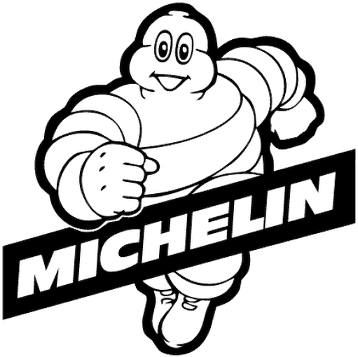 Photo - Michelin Logo Png (530x529), Png Download