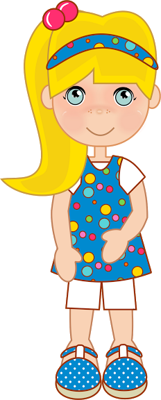 Girl Clipart, Felt Dolls, Paper Dolls, Child Doll, - Clip Art (232x576), Png Download