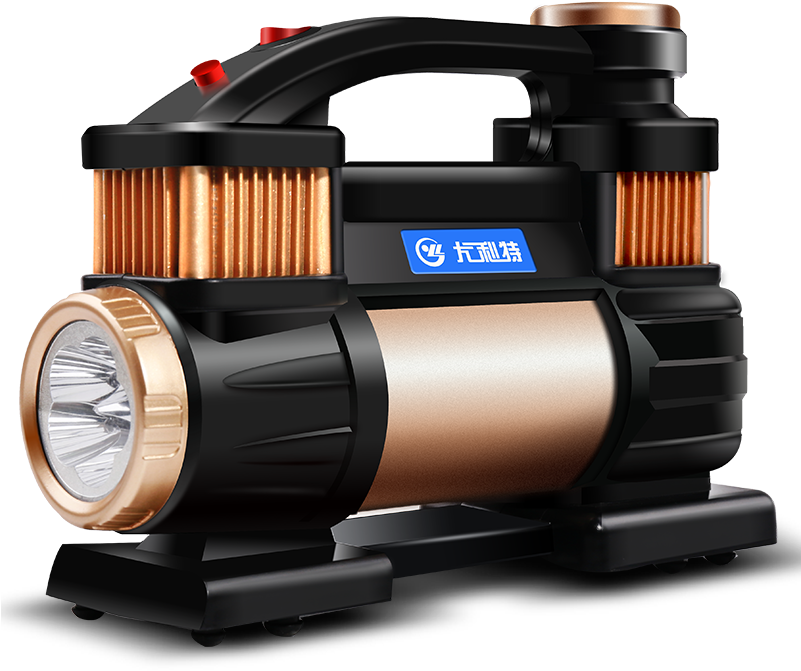 Yulite Car Air Pump Double Cylinder Tire Electric Car - Air Pump (800x800), Png Download