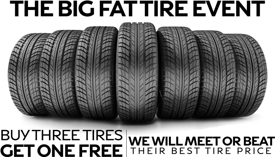 3 Tires Get 1 Free - Michelin Tires Png (940x528), Png Download