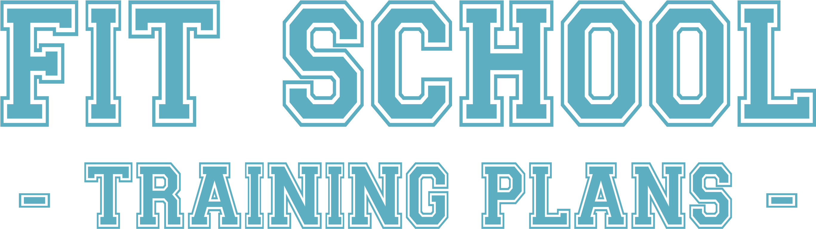 Fit School Logo - Sports Initial 17 Oz Tall Latte Mug, Letter F (3000x1000), Png Download