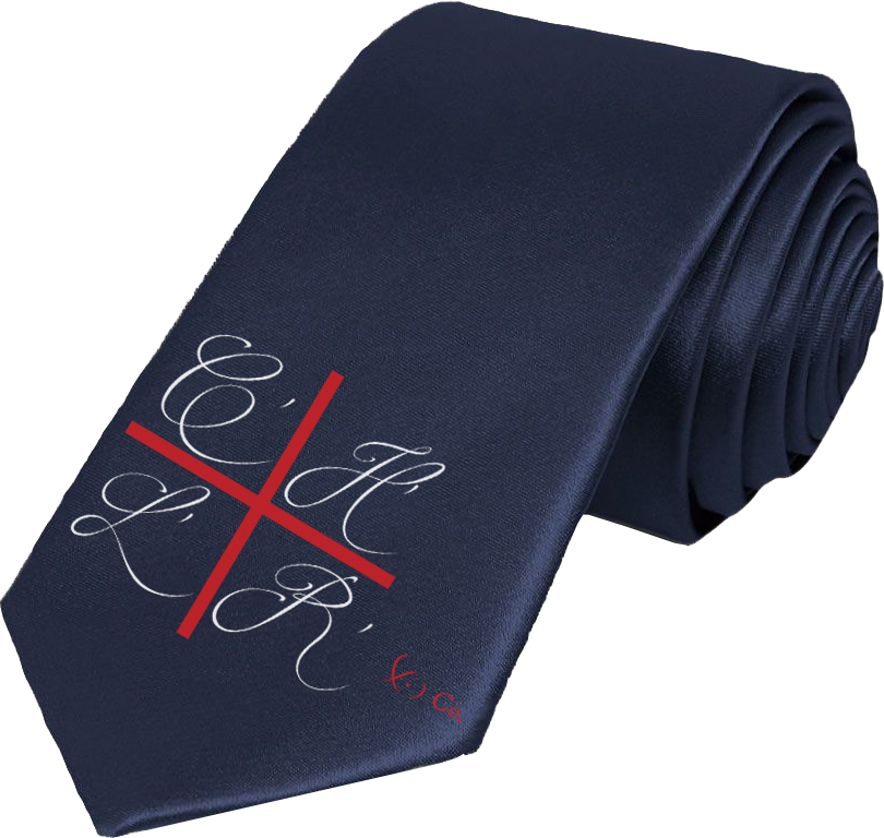 Silk Midnight Blue Tie *red Experience* (810x768), Png Download