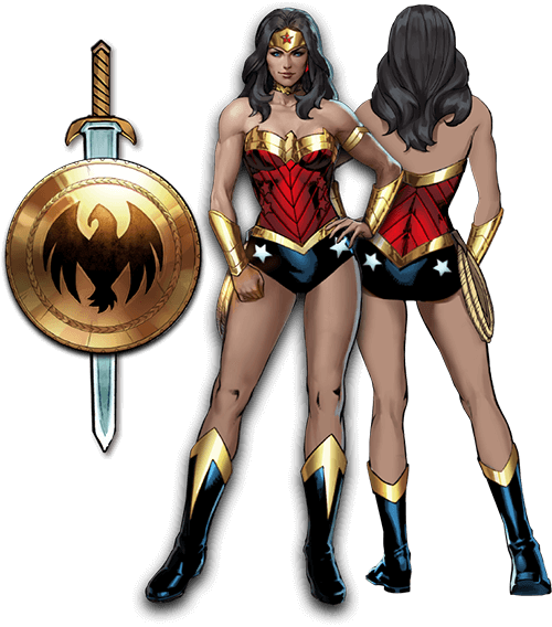 Princess Of Themyscira - Wonder Woman (500x568), Png Download