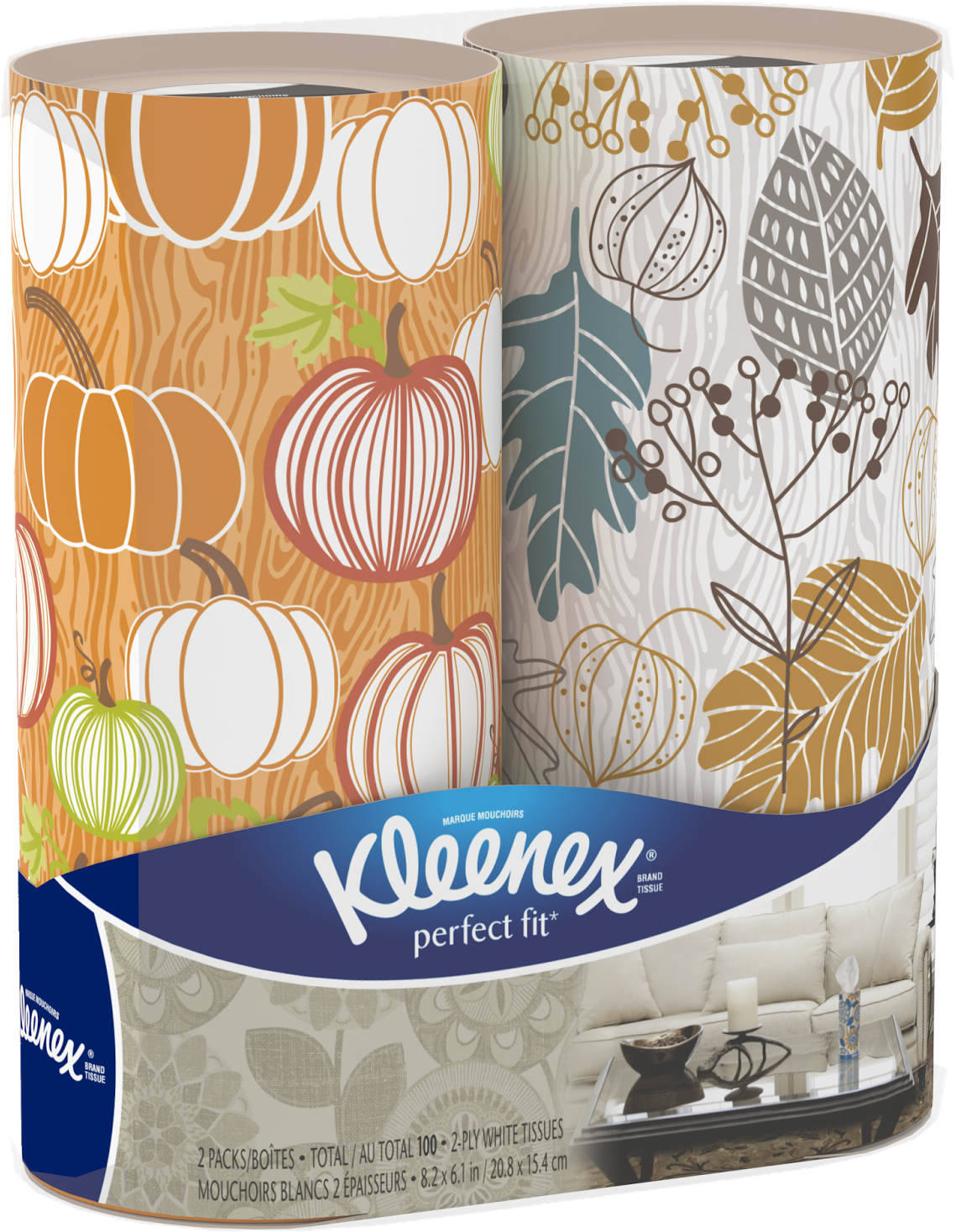 You Can Do That By Adding The Falloween Collection - Kleenex Facial Tissues - 50 Ct - 3 Pk (1600x1600), Png Download