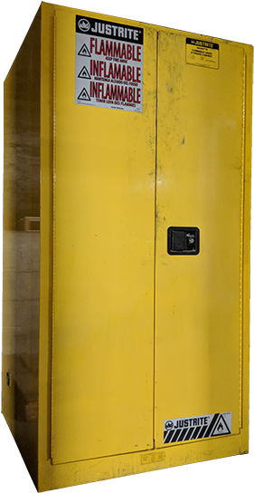 55 Gallon Justrite Flammable Material Cabinet - Metal (1000x666), Png Download