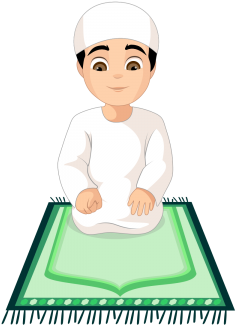 Step By Step Muslim Prayer Guide Steps Of Salah Tashahhud, - Muslim Prayer Vector Png (360x360), Png Download