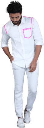Linear Shirt & Brine Pant - Brine (300x431), Png Download