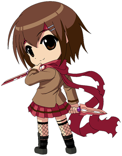 A Lively High School Girl Descended From Ninjas - Phantom Breaker Battle Grounds Characters (423x541), Png Download