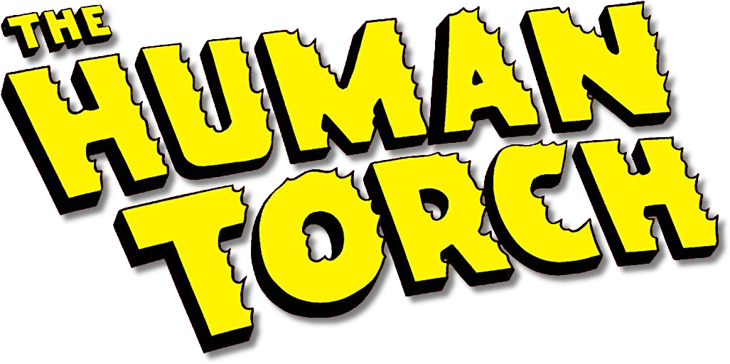 Human Torch Logo - Unisex-shirt: Marvel The Human Torch - Flame (1044x524), Png Download