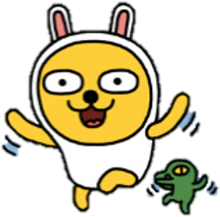 If Words Aren't Enough To Express Your Emotions, Kakaotalk - Kakao Talk Emoticons Gif (429x336), Png Download