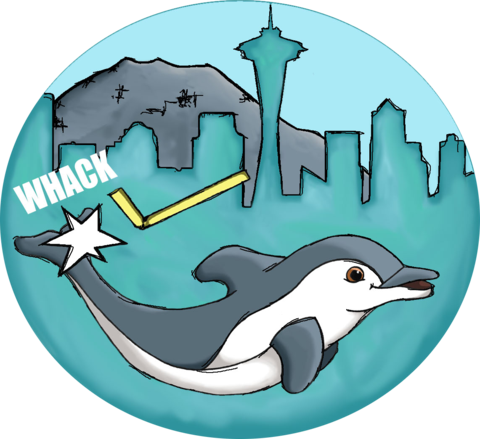 Finn Kicks Straws Goodbye In Seattle - Seattle (480x439), Png Download