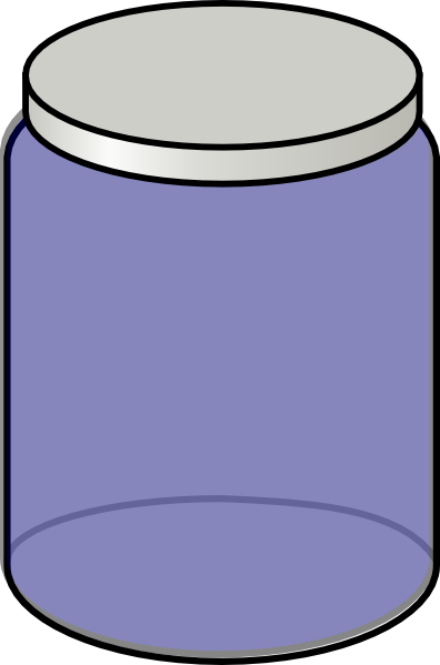 Penny Clip Art - Jar Clipart Png (396x599), Png Download