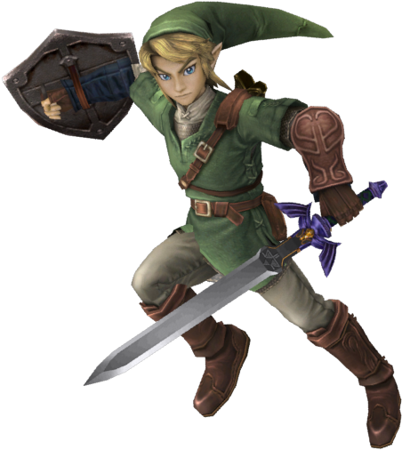Twilight Princess Link Using The Pose From One Of The - Soldier (1280x720), Png Download