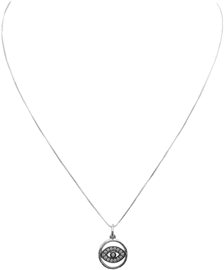 Galina Pendant Silver - Silver (480x600), Png Download