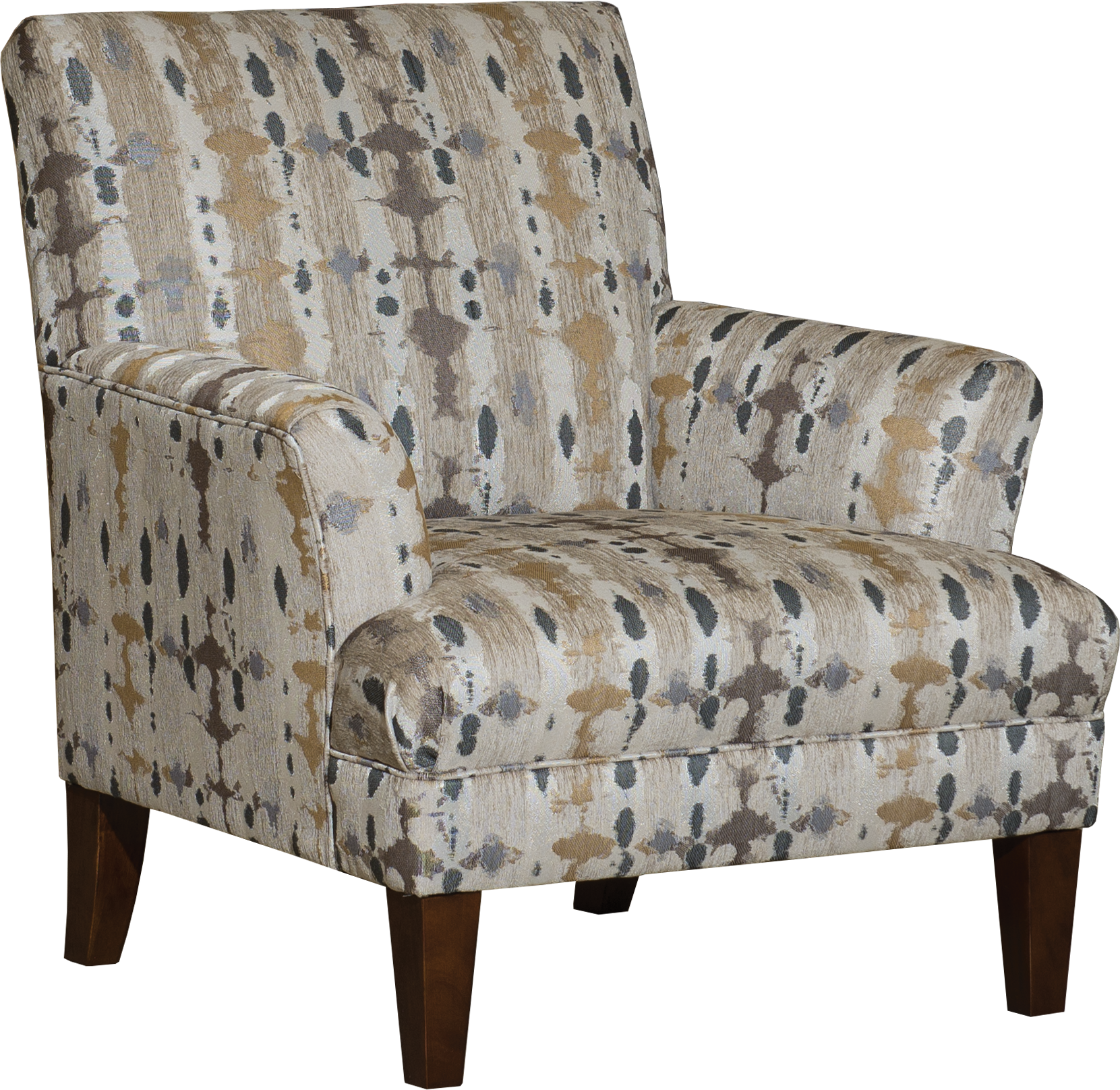 Mayo Furniture 8631 Fabric Chair Lokesh Taupe - Dian Austin Couture Home Lokesh Pillow, 25 X 15 (1661x1616), Png Download