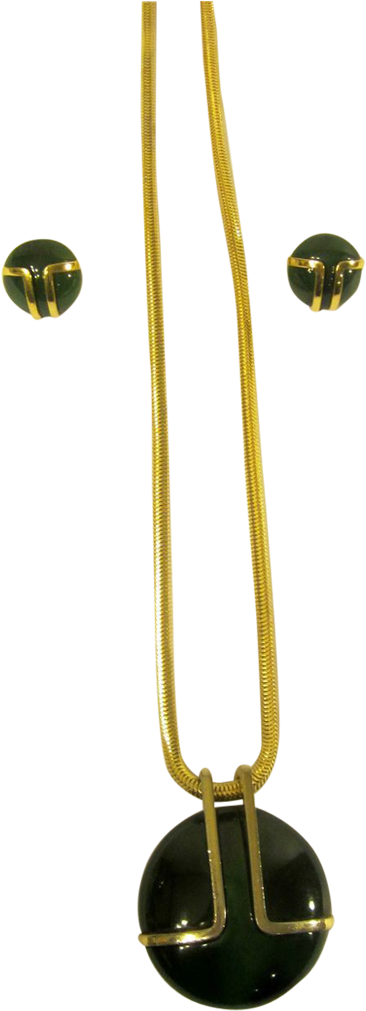 Lanvin Gas Pipe Chain Necklace With Bakelite Type/resin - Lanvin-gas Pipe Chain Necklace With Bakelite-type/resin (1023x1023), Png Download