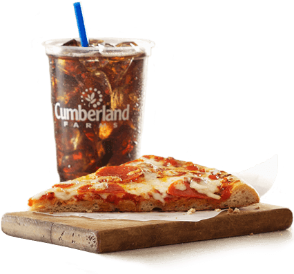 Peperoni - Cumberland Farms Pizza Card (426x413), Png Download