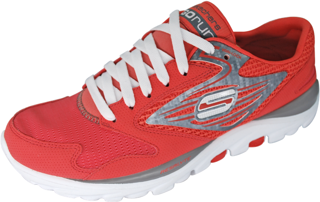 Skechers Women's Go Run In Coral P3,995 - Shoe (800x537), Png Download