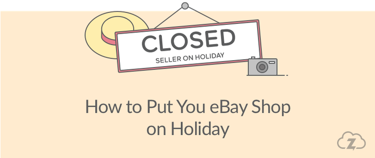 How To Put Your Ebay Shop On Holiday - Label (750x342), Png Download