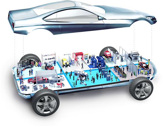 Automobile - " - Equip Auto (532x424), Png Download