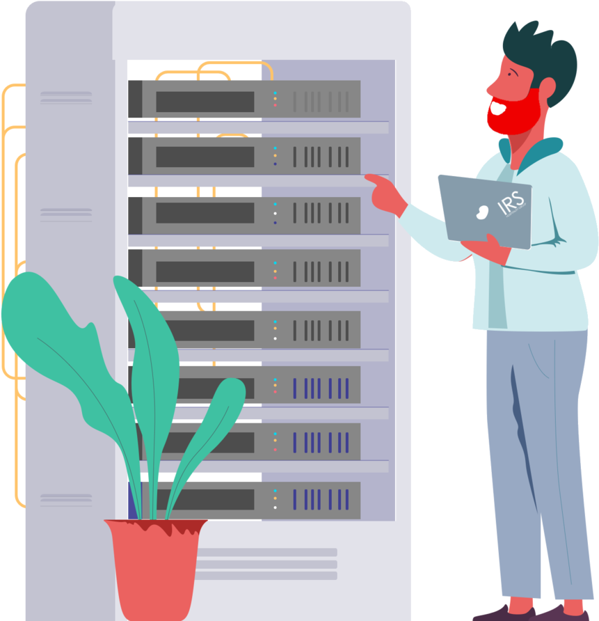 Jantje@work Servers (1000x973), Png Download