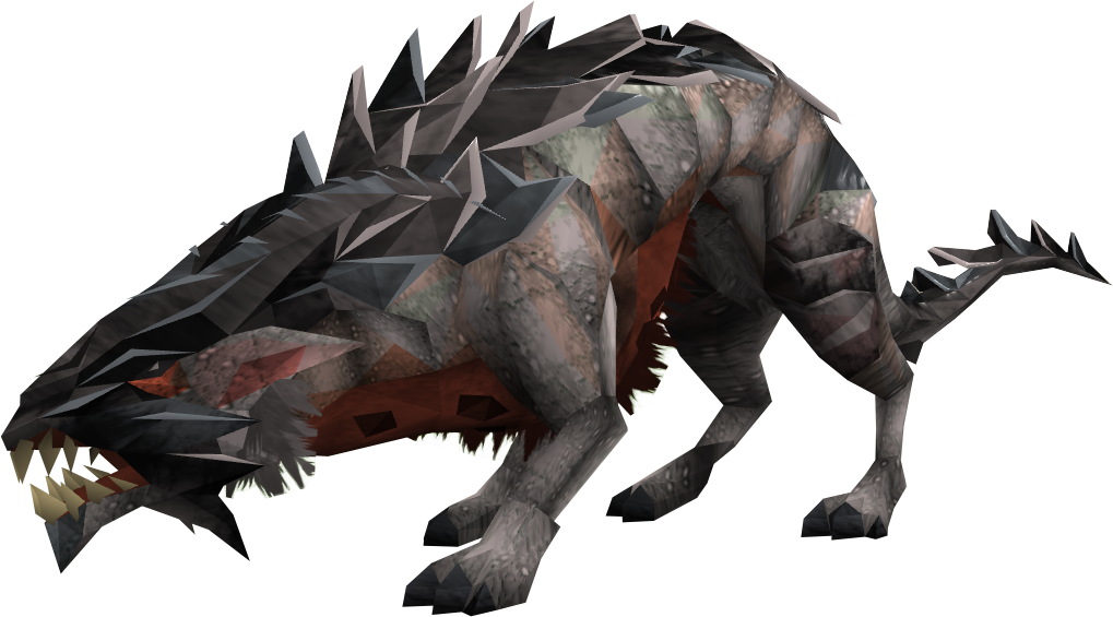 Dragon Wolf - Runescape Bloodpouncer (1019x565), Png Download