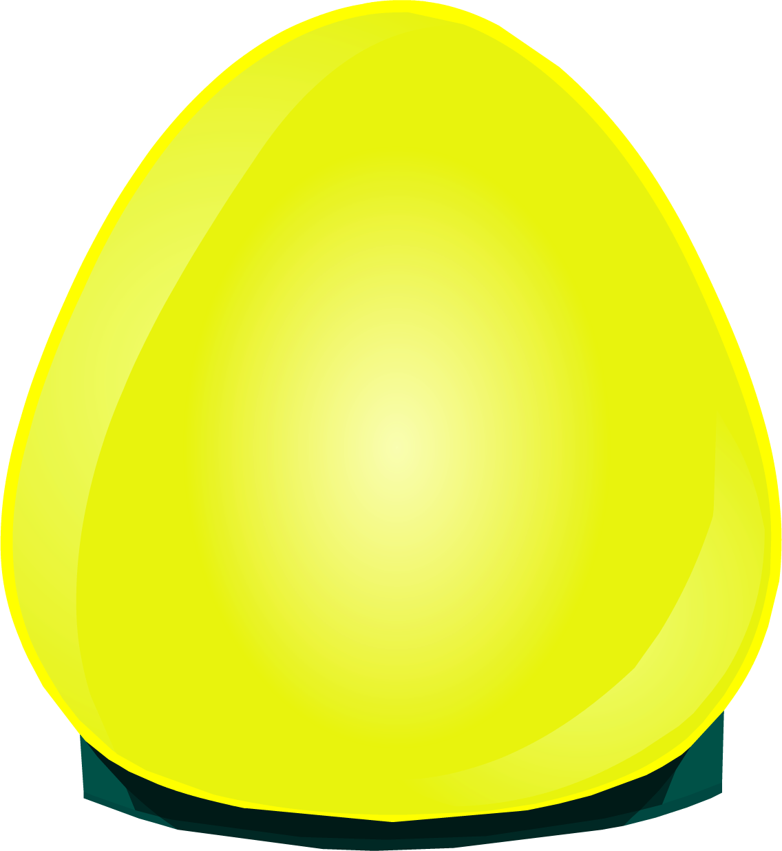 Yellow Lightbulb - Yellow (1136x1235), Png Download