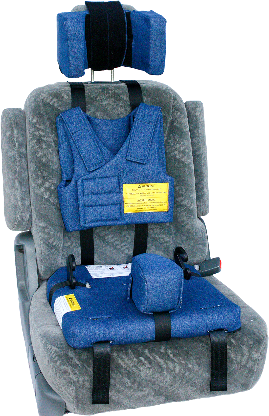 Churchill Vest No Child - Merritt Manufacturing Churchill Pediatric Positioning (1168x1752), Png Download