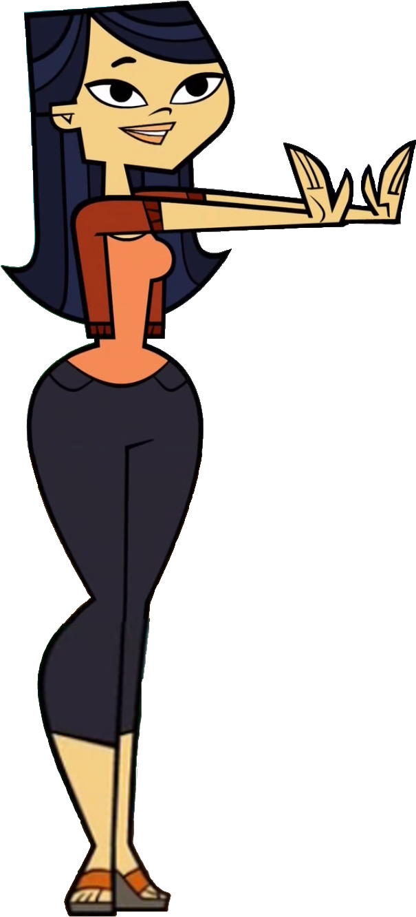 Emma Hands - Total Drama Emma Png (620x1356), Png Download