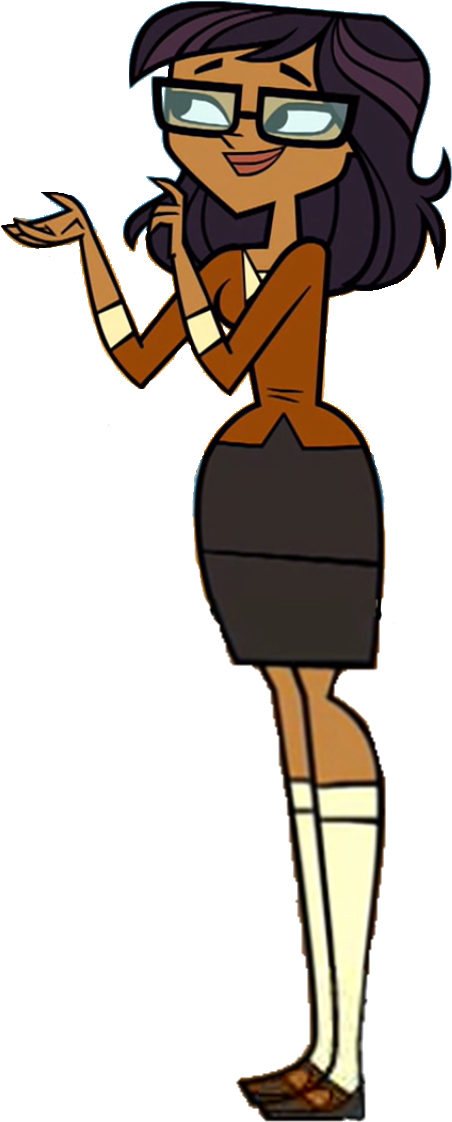 Ellody Hands - Ellody Total Drama Png (484x1156), Png Download