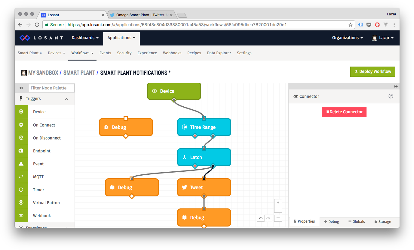 This Ensures The Twitter Node Will Be Activated When - Debugging (1392x841), Png Download