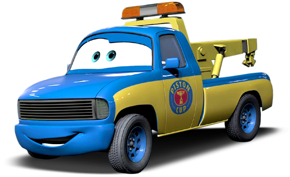 Tow - Race Truck Tow Tom (564x345), Png Download