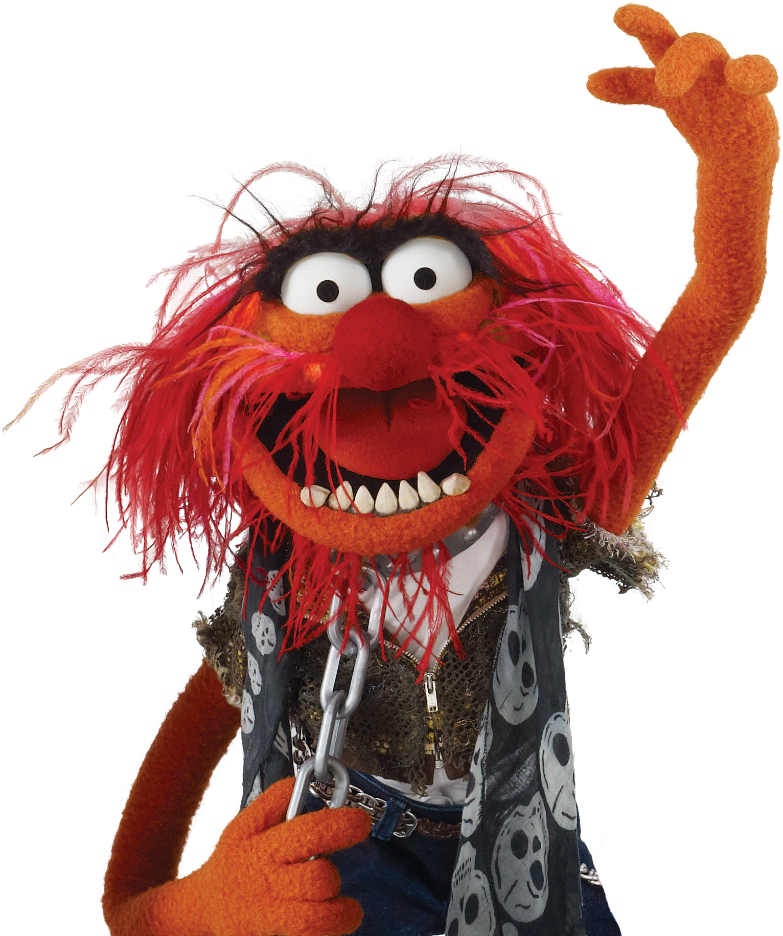 Animalclipart - Muppet Animal With Glasses (1650x1972), Png Download