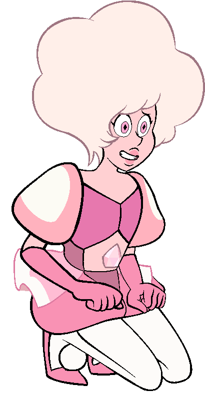 Pink Diamond Kneeling - Pink Diamond Steven Universe Wiki Png (422x798), Png Download