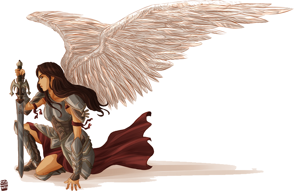 Angel Warrior Png (1024x666), Png Download