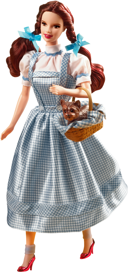 The Wizard Of Oz™ Dorothy™ Barbie® Doll - Wizard Of Oz Barbie Dolls (640x950), Png Download