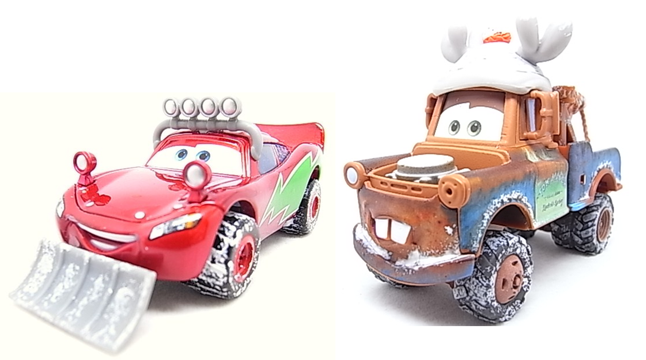 Holiday Themed Cars Die Cast Collectibles There Are - Disney Cars Merry Christmas Animation (1258x701), Png Download