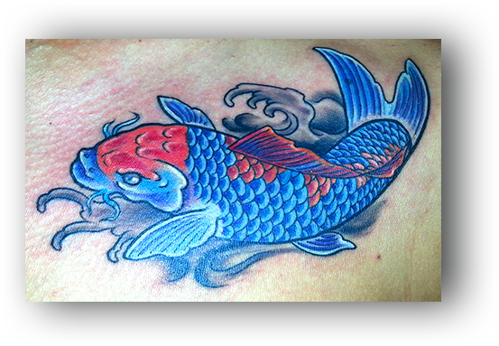 Book A Tattoo Or Piercing Appointment Today - Goldfish (553x383), Png Download