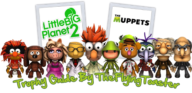 Estimated Trophy Difficulty - Little Big Planet Muppets (640x318), Png Download